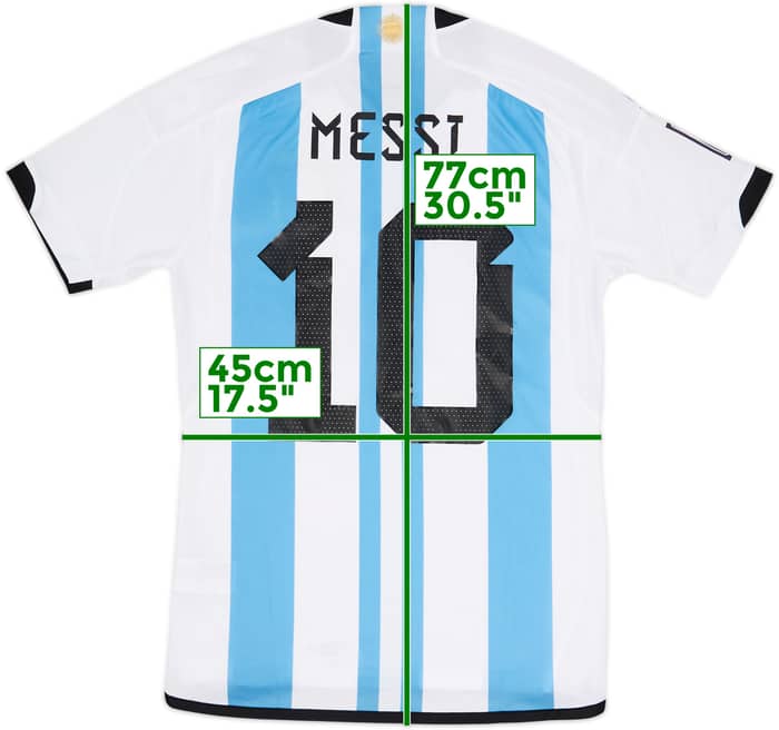 2022-23 Argentina Home Shirt Messi #10 (S)