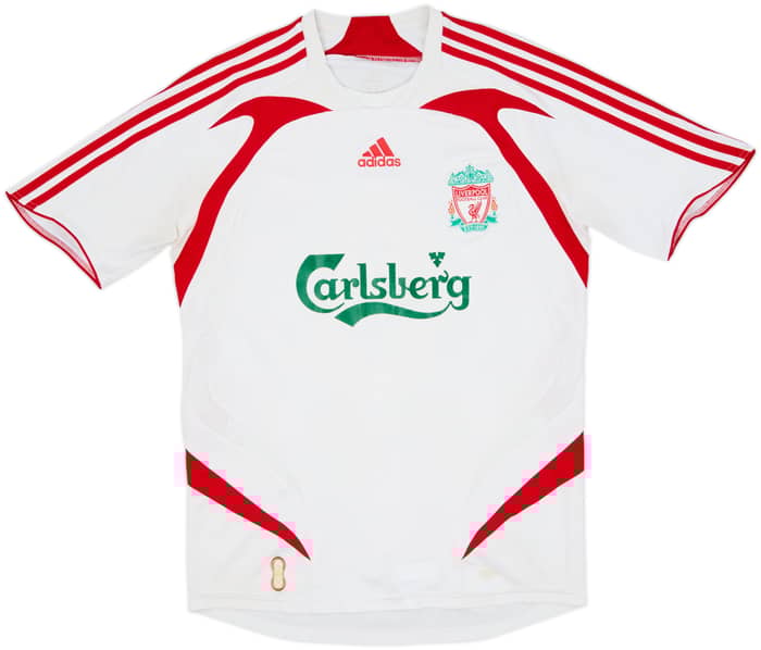 2007-08 Liverpool Away Shirt Gerrard #8 - 6/10 - (S)