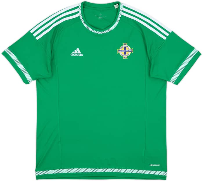 2015 Northern Ireland Home Shirt - 9/10 - (L)