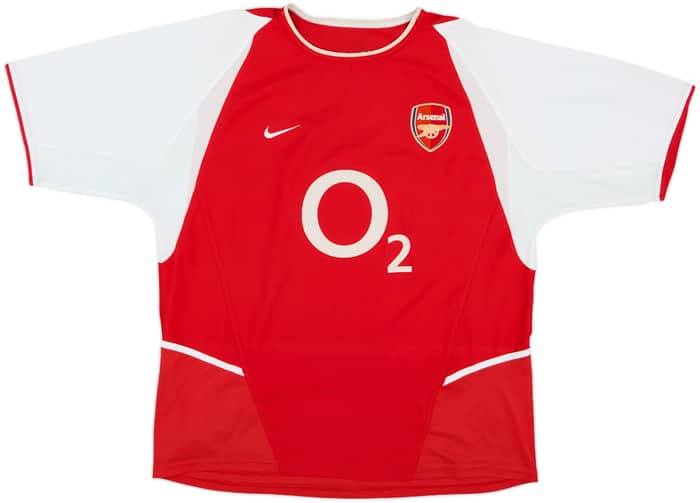 2002-04 Arsenal Home Shirt Henry #14 - 8/10 - (XL)