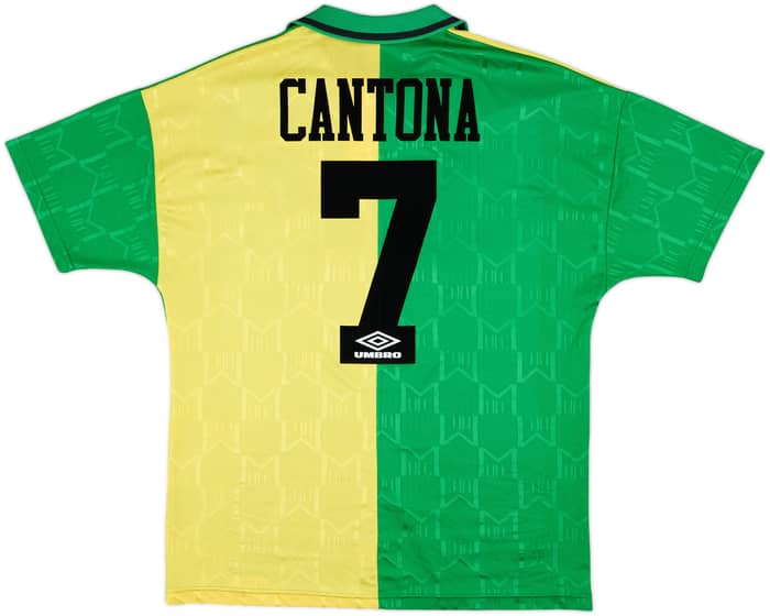 1992-94 Manchester United Third Shirt Cantona #7 - 6/10 - (L)
