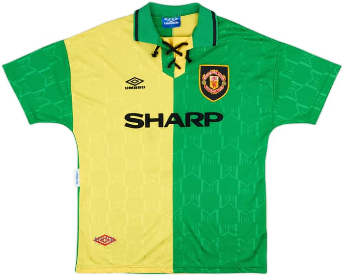 1992-94 Manchester United Third Shirt Cantona #7 - 6/10 - (L)