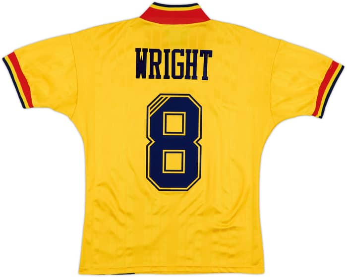 1993-94 Arsenal Away Shirt Wright #8 - 8/10 - (S)