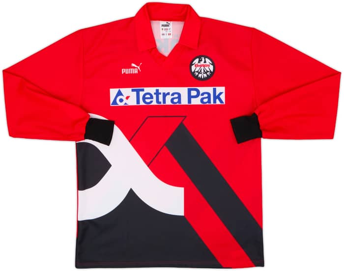1993-94 Eintracht Frankfurt Home L/S Shirt - 8/10 - (L)