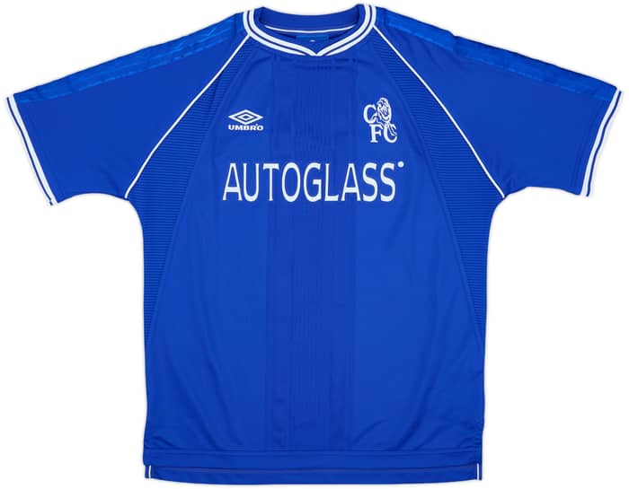 1999-01 Chelsea Home Shirt Zola #25 - 10/10 - (L)