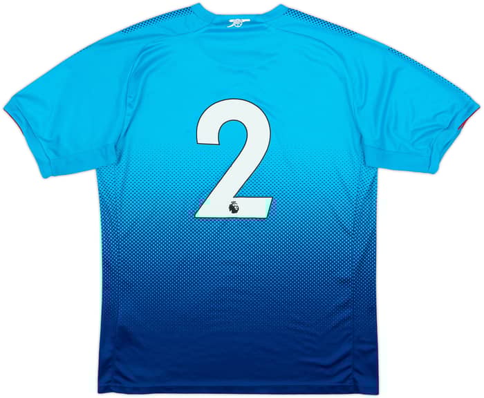 2017-18 Arsenal Away Shirt #2 - 7/10 - (L)