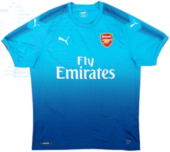 2017-18 Arsenal Away Shirt Ozil #11 - 7/10 - (L)