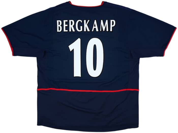 2002-04 Arsenal Away Shirt Bergkamp #10 - 8/10 - (XXL)