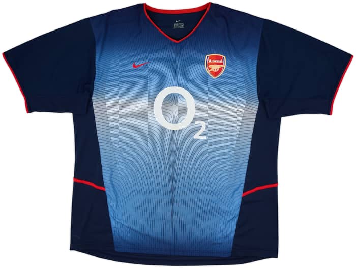 2002-04 Arsenal Away Shirt Bergkamp #10 - 8/10 - (XXL)