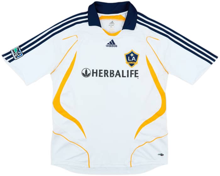 2007-08 LA Galaxy Home Shirt Beckham #23 - 6/10 - (L)