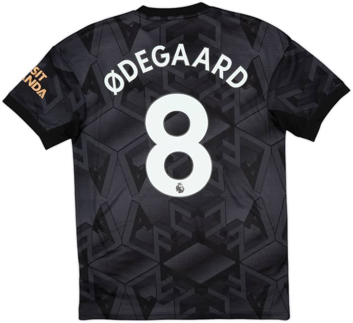 2022-23 Arsenal Away Shirt Odegaard #8 - 9/10 - (S)