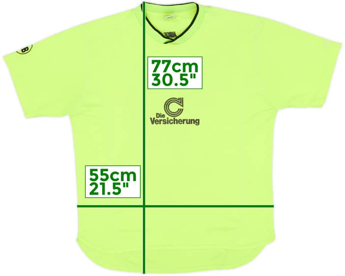 1996-97 Borussia Dortmund Nike Player Issue Training Shirt - 5/10 - (XL)