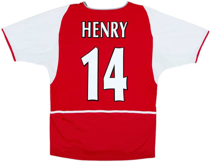 2002-04 Arsenal Home Shirt Henry #14 - 5/10 - (M)