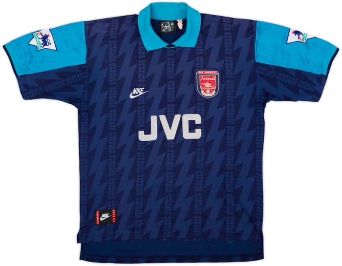 1994-95 Arsenal Away Shirt Adams #6 - 5/10 - (L)