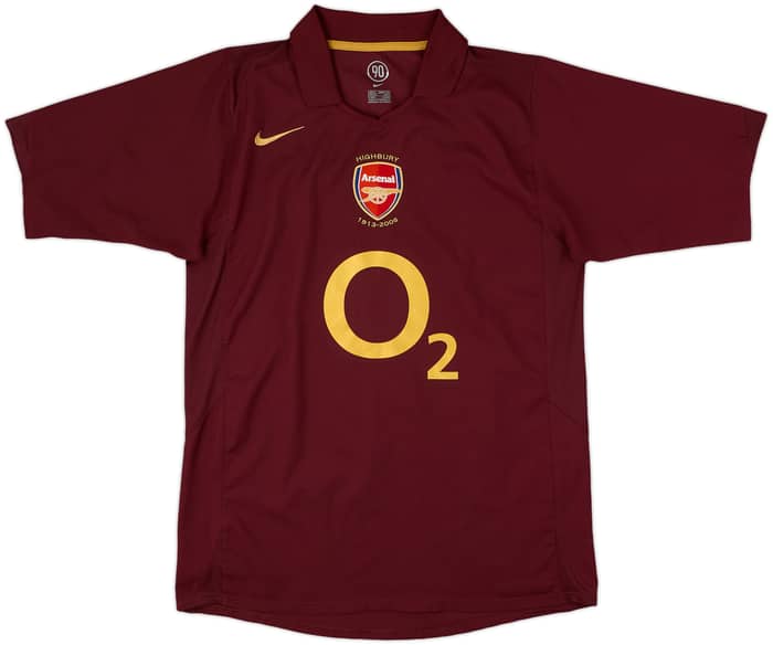 2005-06 Arsenal Home Shirt Henry #14 - 10/10 - (M)