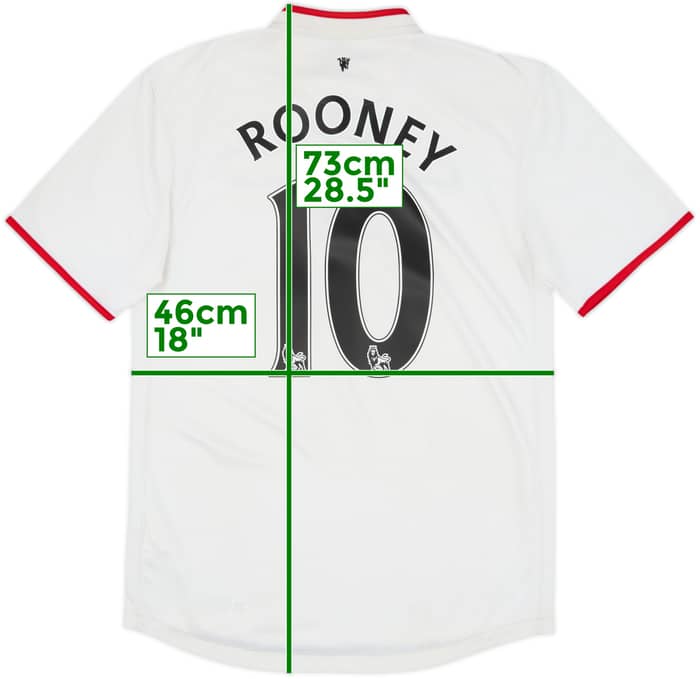 2012-14 Manchester United Away Shirt Rooney #10 - 5/10 - (S)