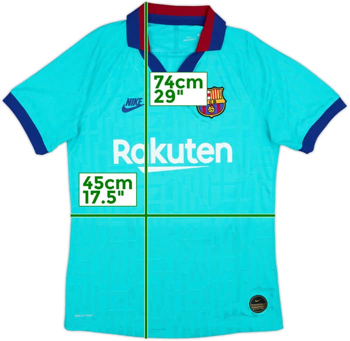 2019-20 Barcelona Authentic Third CL Shirt Griezmann #17 - 7/10 - (S)