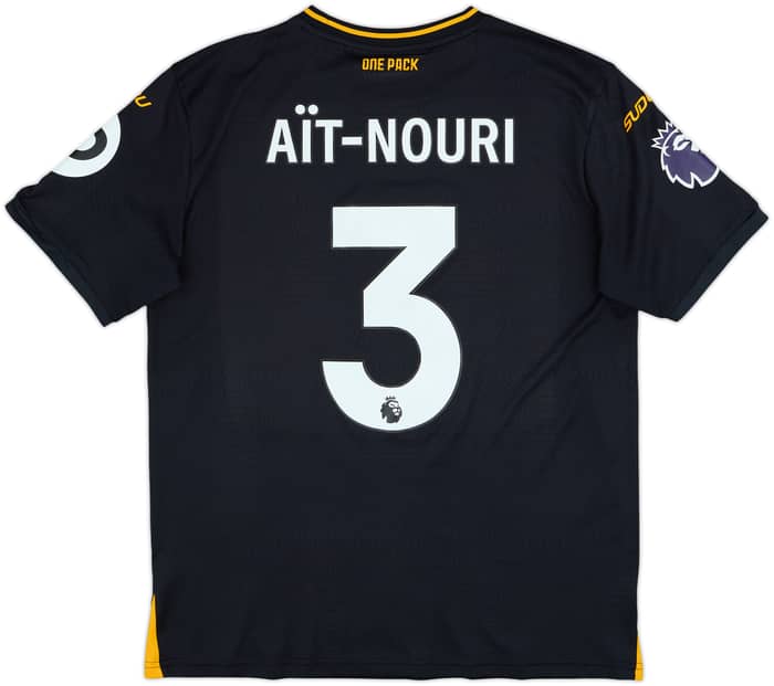 2024-25 Wolves Away Shirt Ait-Nouri #3 - 10/10 - (L)