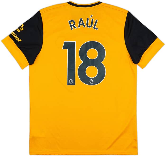 2020-21 Wolves Home Shirt Raul #18 - 8/10 - (L)