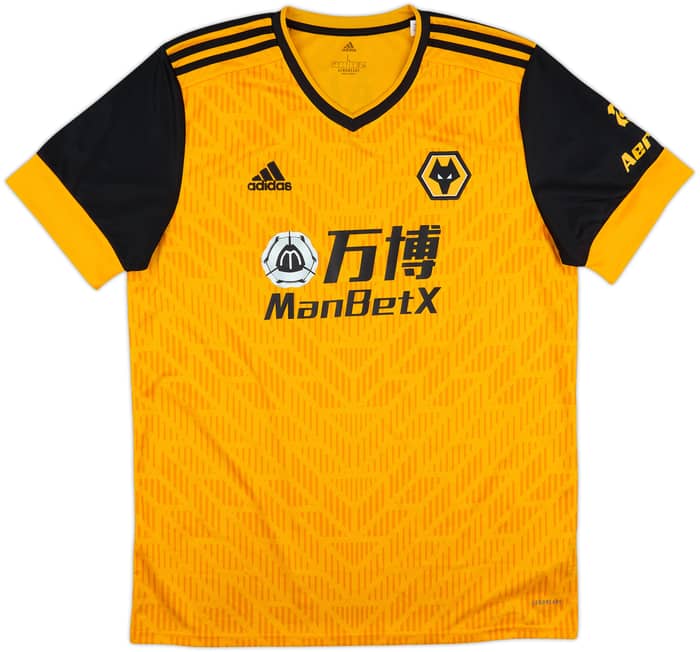 2020-21 Wolves Home Shirt Raul #18 - 8/10 - (L)