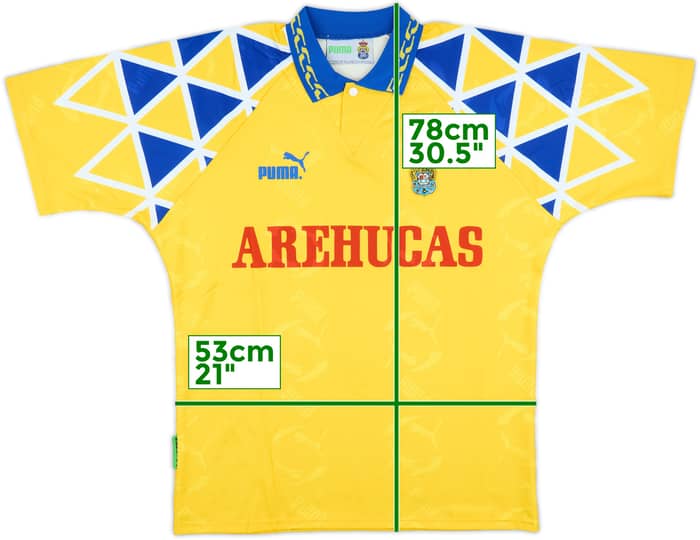 1995-96 Las Palmas Home Shirt - 9/10 - (XL)