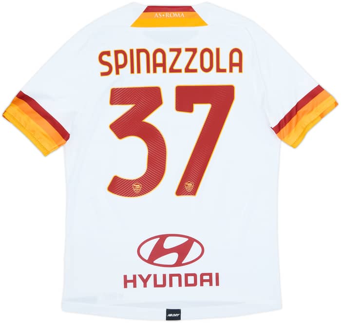 2021-22 Roma Away Shirt Spinazzola #37 - 8/10 - (M)