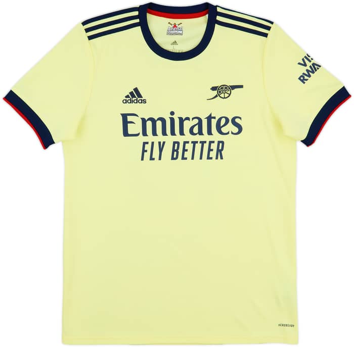 2021-22 Arsenal Away Shirt Smith Rowe #10 - 8/10 - (L)