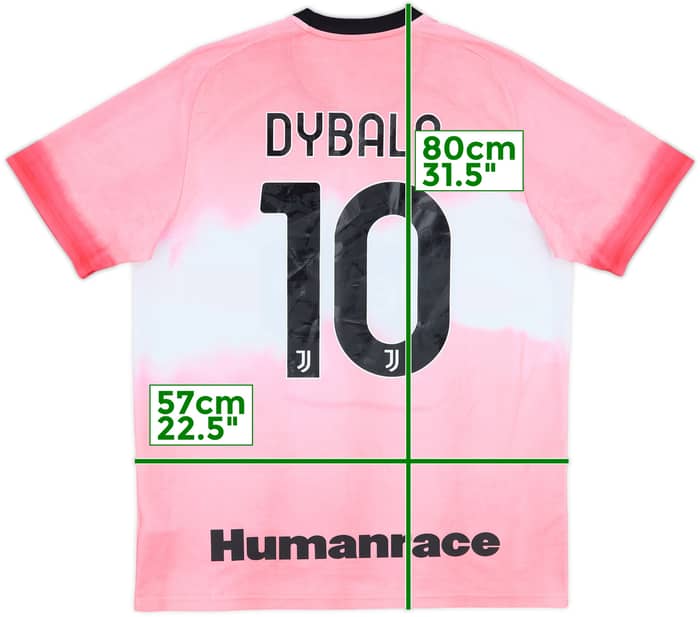 2020-21 Juventus adidas x Humanrace Fourth Shirt Dybala #10 - 10/10 - (L)