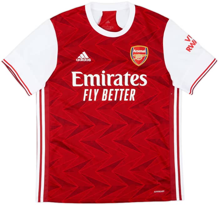 2020-21 Arsenal Home Shirt Saka #7 - 7/10 - (L)