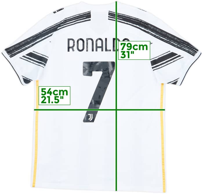 2020-21 Juventus Home Shirt Ronaldo #7 - 8/10 - (L)