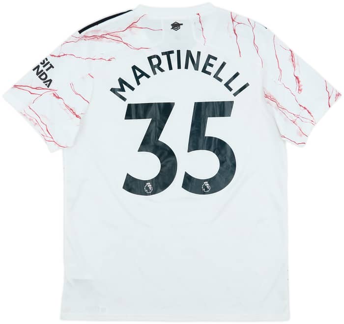 2020-21 Arsenal Away Shirt Martinelli #35 - 8/10 - (L)