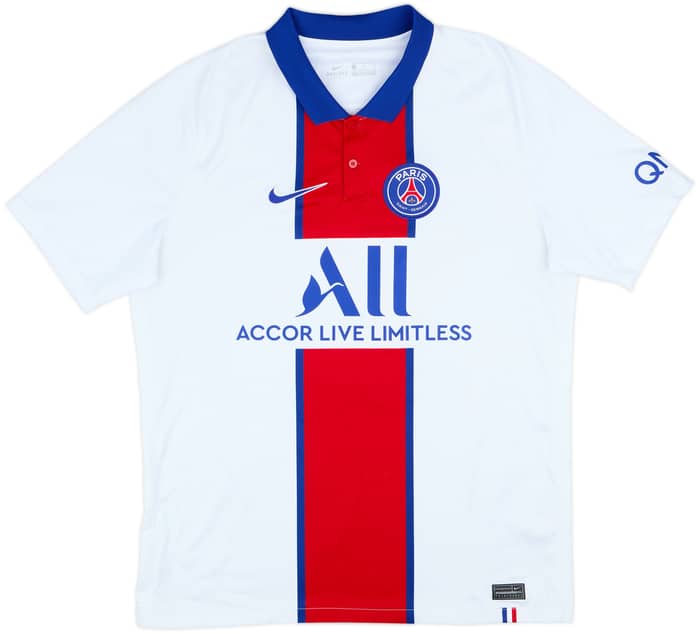 2020-21 Paris Saint-Germain Away Shirt Mbappe #7 - 10/10 - (L)