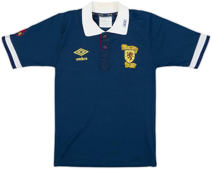 1998-92 Scotland Home Shirt - 8/10 - (S.Boys)