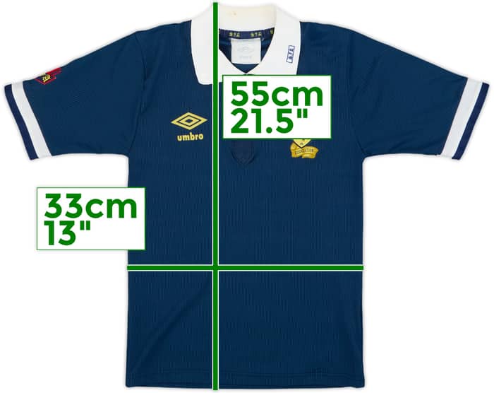 1998-92 Scotland Home Shirt - 8/10 - (S.Boys)