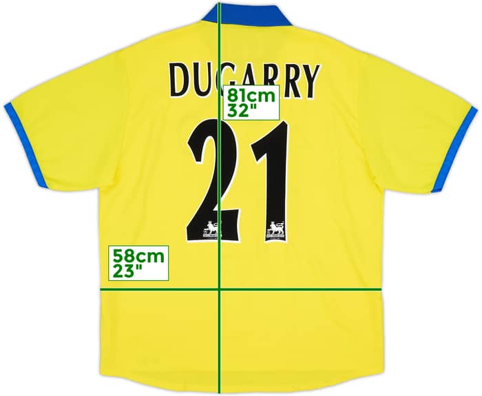 2003-04 Birmingham City Away Shirt Dugarry #21 - 6/10 - (XL)