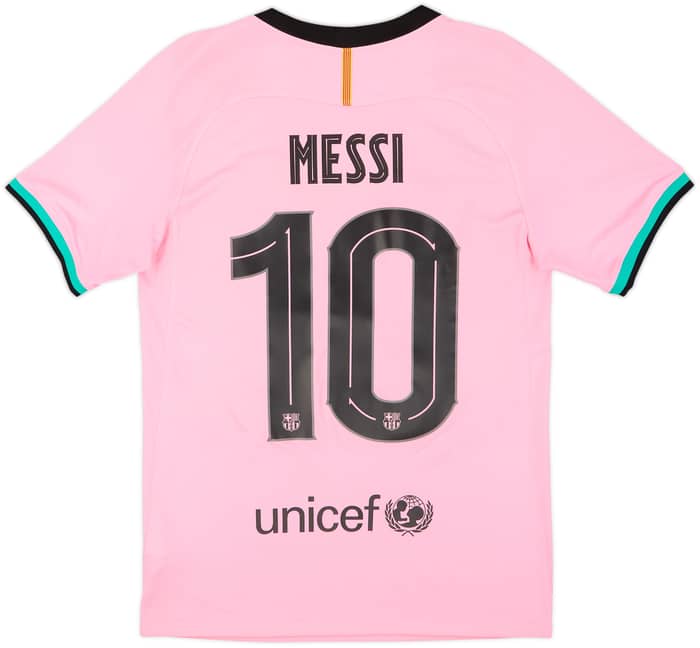2020-21 Barcelona Third Shirt Messi #10 - 8/10 - (S)