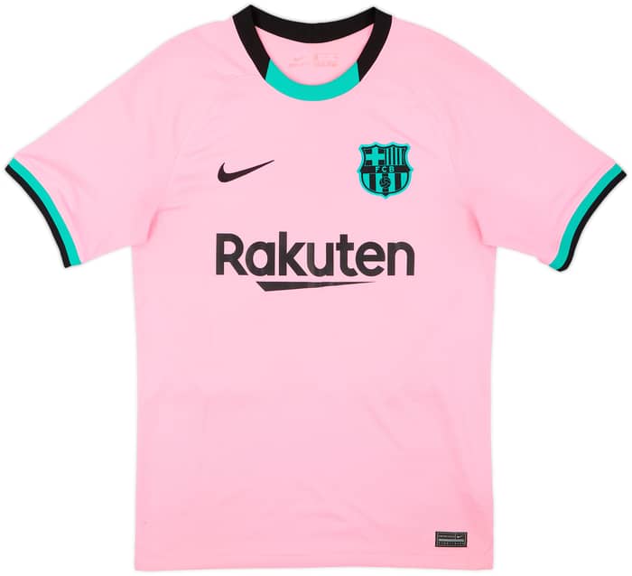 2020-21 Barcelona Third Shirt Messi #10 - 8/10 - (S)