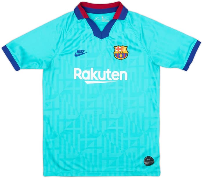 2019-20 Barcelona Third CL Shirt - 8/10 - (XL.Boys)