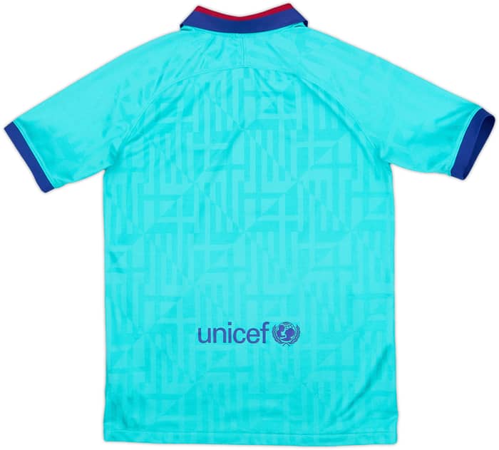 2019-20 Barcelona Third CL Shirt - 8/10 - (XL.Boys)