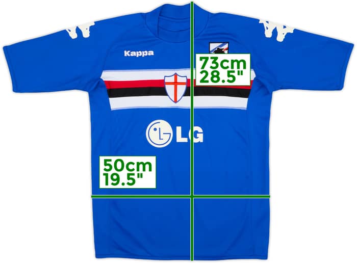 2008-09 Sampdoria European Home Shirt - 8/10 - (M)