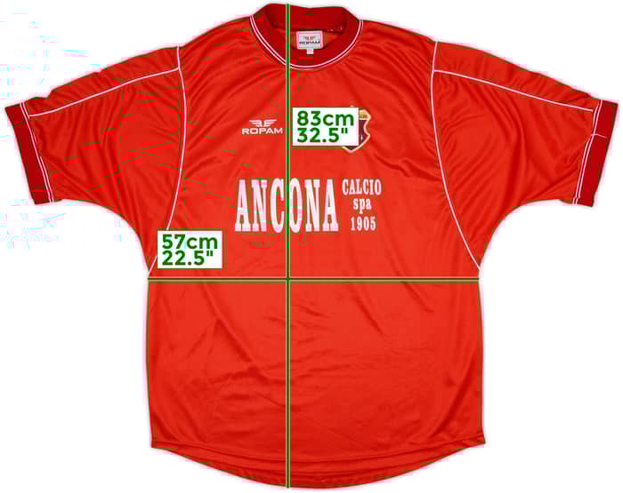 2000-02 Ancona Home Shirt - 9/10 - (XXL)
