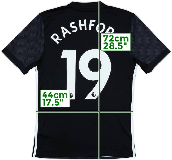 2017-18 Manchester United Away Shirt Rashford #19 - 7/10 - (S)