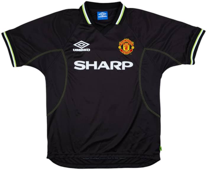 1998-99 Manchester United Third Shirt Scholes #18 - 8/10 - (L)