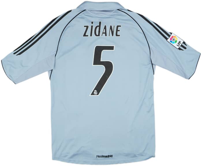 2005-06 Real Madrid Third Shirt Zidane #5 - 8/10 - (M)