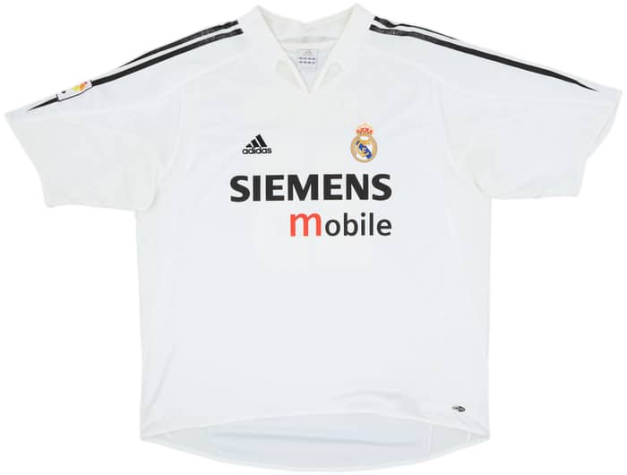 2004-05 Real Madrid Home Shirt Beckham #23 - 6/10 - (XL)