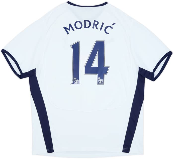 2008-09 Tottenham Home Shirt Modric #14 - 8/10 - (XL)