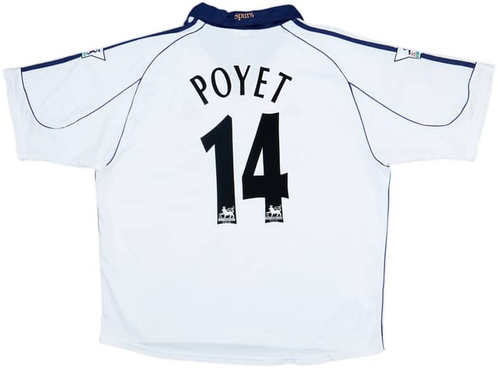 1999-01 Tottenham Home Shirt Poyet #14 - 7/10 - (XXL)