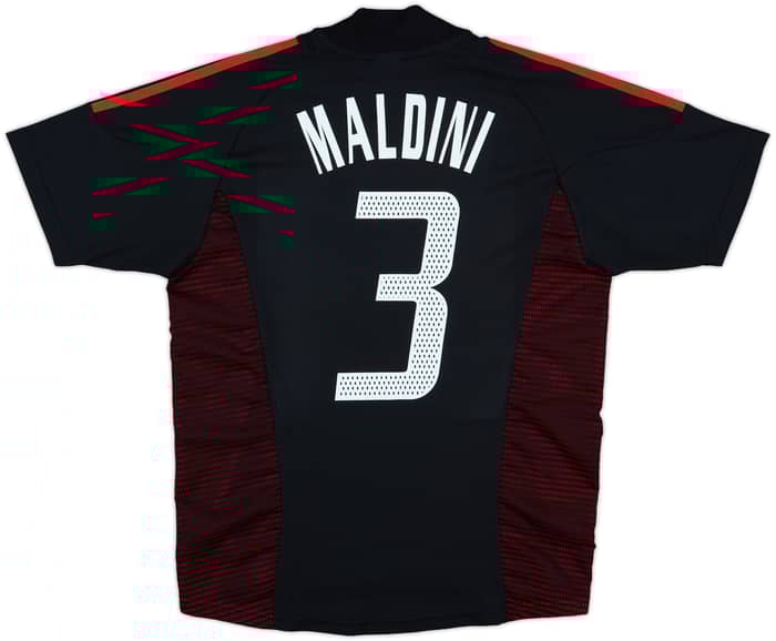 2002-03 AC Milan Third Shirt Maldini #3 - 8/10 - (S)