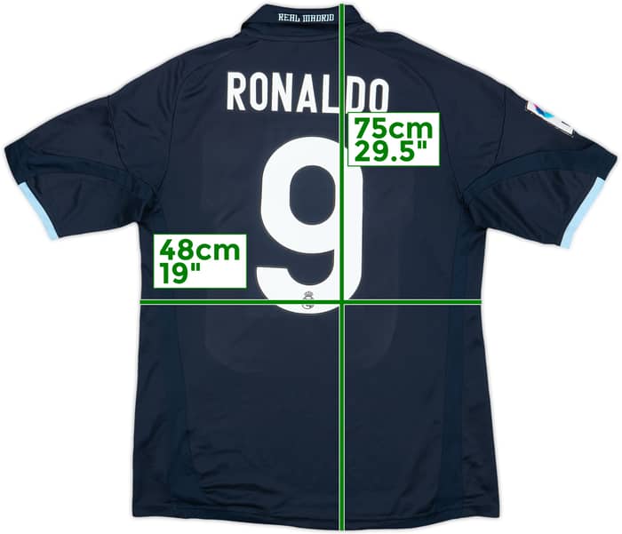 2009-10 Real Madrid Away Shirt Ronaldo #9 - 6/10 - (M)