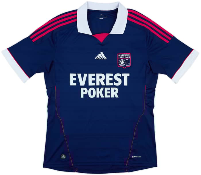 2011-12 Lyon Away Shirt Lacazette #17 - 6/10 - (L)